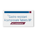 Acamprol 333 Mg Box/Carton showing the Front face.