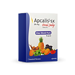 Apcalis Oral Jelly 20 Mg Box/Carton showing the Front face.