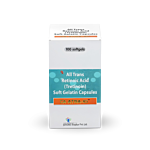 CA ATRA 10 Mg Capsule Box/Carton showing the Front face.
