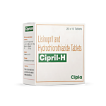 Cipril H 5 + 12.5 mg with Lisinopril + Hydrochlorothiazide