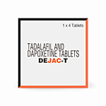 Dejac-T 10 Mg+30 Mg Tablet Box/Carton showing the Front face.