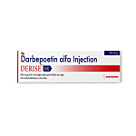 Derise 100 Pre-filled Syringe Box/Carton showing the Front face.