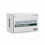 Doxacard 1 mg with Doxazosin Mesylate