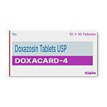 Doxacard 4 mg with Doxazosin Mesylate