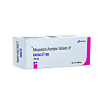 Endace 160 Mg Tablet Box/Carton showing the Front face.