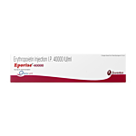 Eporise 40000 IU 1ml Injection Box/Carton showing the Front face.