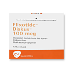 Flixotide Discus 100 mcg with Flutikazon Propiyonat