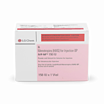 Ivf M 150 IU Injection Box/Carton showing the Front face.