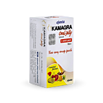 Kamagra Oral Jelly Vol-2 Box/Carton showing the Front face.