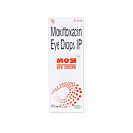 Mosi Eye Drop Eye Drops Bottle showing the Front face.