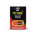 Mymne (Shilajit) Box/Carton showing the Front face.