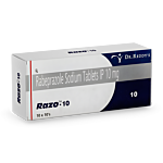 Razo 10 mg with Rabeprazole
