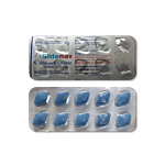 Sildamax 100 Mg Blister Pack showing the Front face.