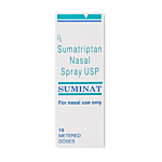 Suminat Nasal Spray 20gm-Dose Box/Carton showing the Front face.
