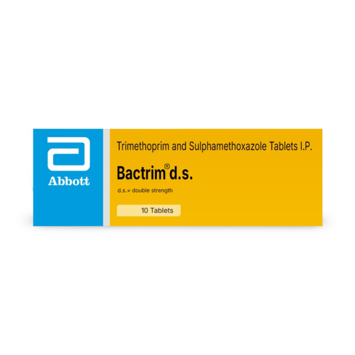 Bactrim DS Tablet Box/Carton showing the Front face.