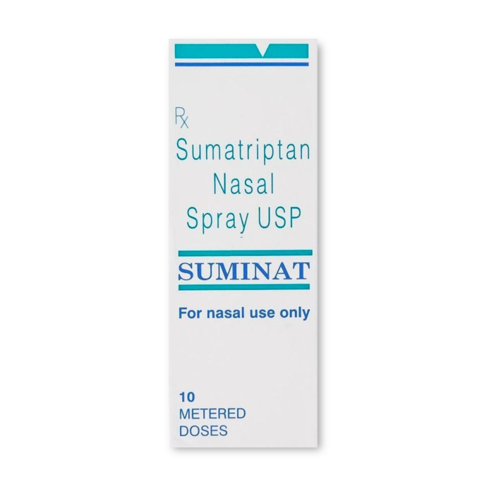 Suminat Nasal Spray 20gm-Dose Box/Carton showing the Front face.
