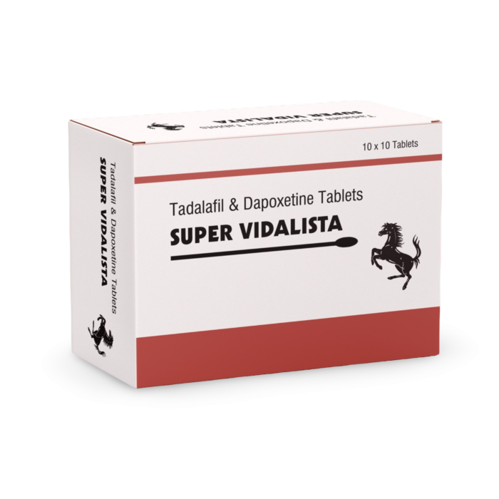 Super Vidalista Box/Carton showing the Front face.