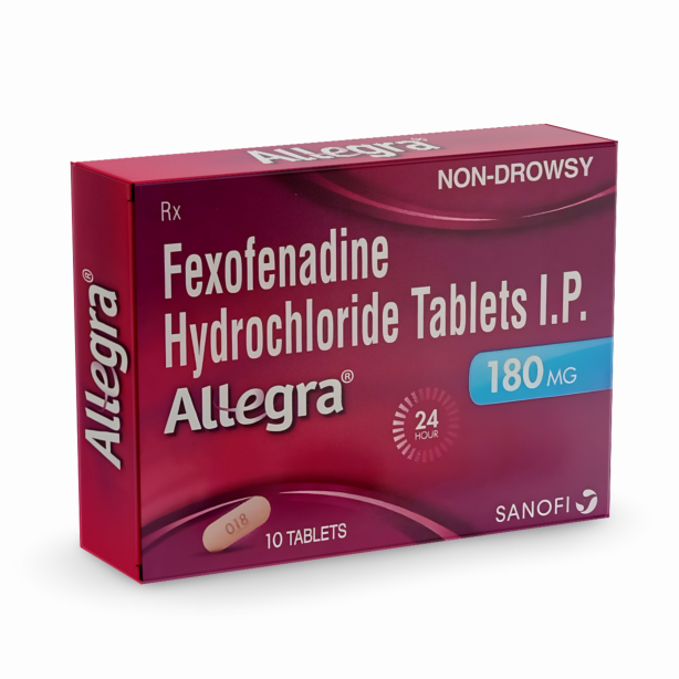 Allegra 180 Mg with Fexofenadine