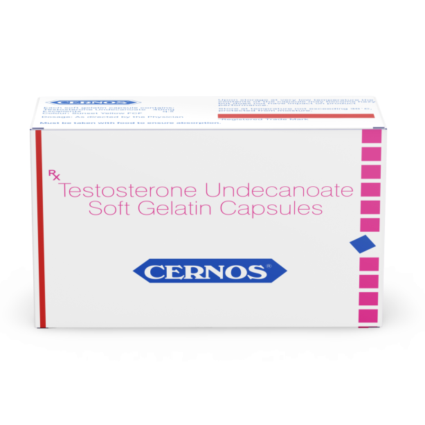 Cernos 40 Mg Soft Gelatin Capsule with Testosterone