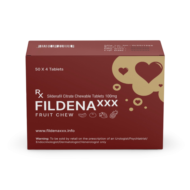 Fildena XXX 100mg box
