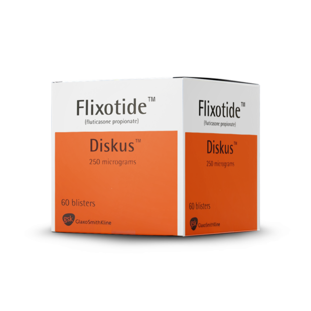 Flixotide Discus 250 mcg with Flutikazon Propiyonat