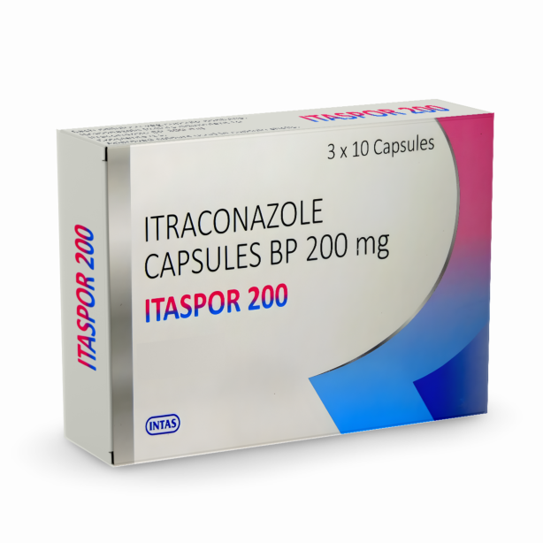 Itaspor 200 mgwith Itraconazole