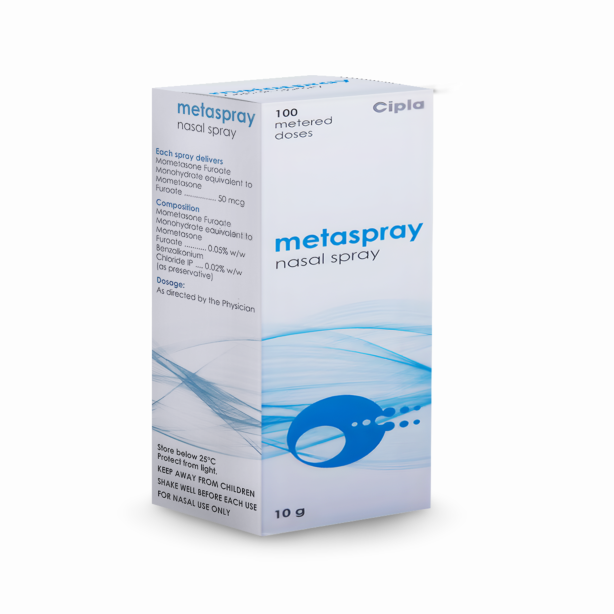 Metaspray 100 mdi Nasal Spray with Mometasone Topical