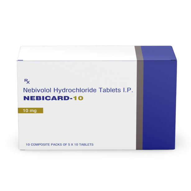 Nebicard 10 mg with Nebivolol