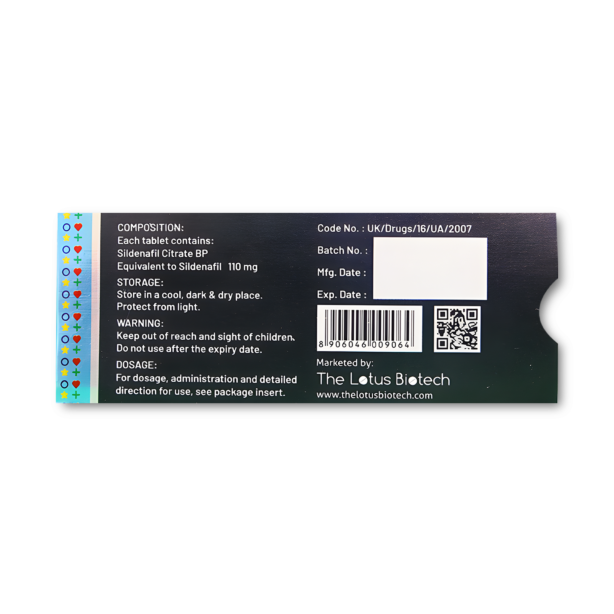 Phallus Power 110 Mg with Sildenafil Citrate