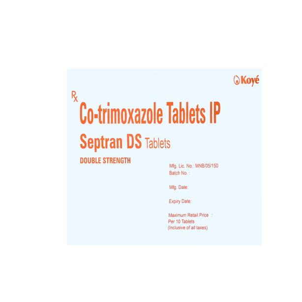 Septran DS 800 Mg/160 Mg (Sulfamethoxazole & Trimethoprim)