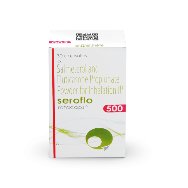 Seroflo Rotacaps 50 Mcg + 500 Mcg with Salmeterol + Fluticasone Propionate