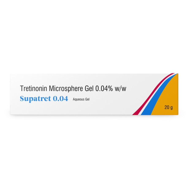 Supatret Gel 0.04% (20 gm) with Tretinoin Gel Microsphere