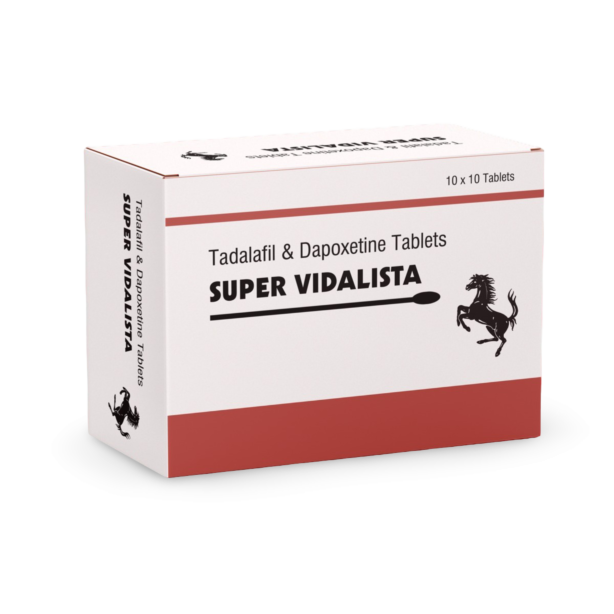 Super Vidalista tablet Tadalafil & Dapoxetine