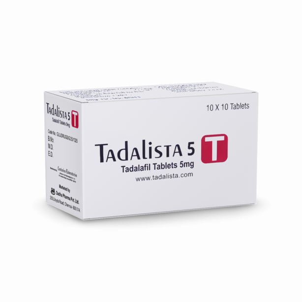Tadalista 5 mg with Tadalafil