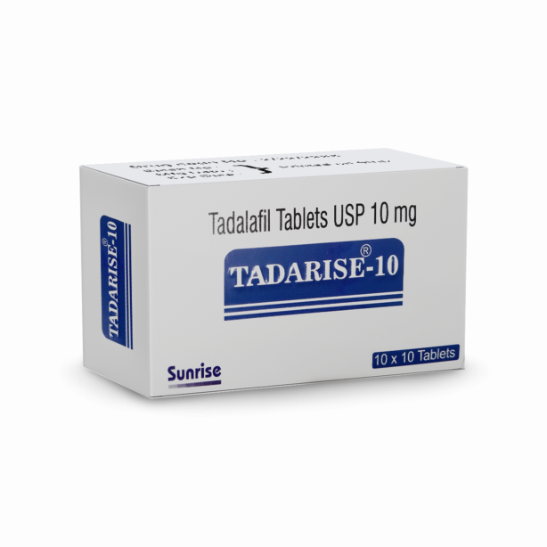 Tadarise 10 mg with Tadalafil
