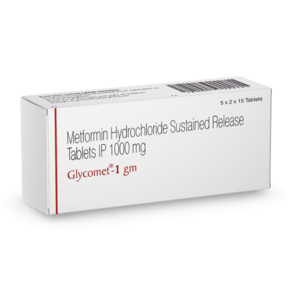 Glycomet 1000 mg with Metformin Hcl