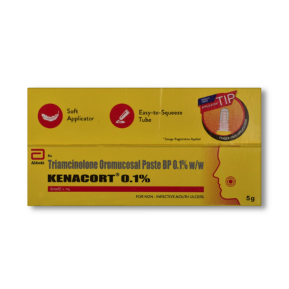 Kenacort Cream 0.1% (5 Gm) with Triamcinolone Acetonide