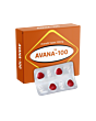 Avana 100mg tablets