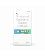 Bimat 0.03% with Bimatoprost Ophthalmic Solution
