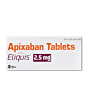 Eliquis 2.5 Mg Tablet With Apixaban