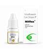  Milflox 0.5% 5 ml eye drops with Moxifloxacin