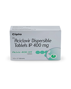 Acivir 400 mg - Aciclovir Dispersible Tablets
