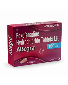 Allegra 180 Mg with Fexofenadine