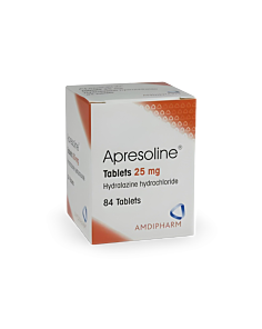 Apresoline 25 mg with Hydralazine hydrochloride