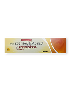 Aziderm Cream 20 % (15 gm) with Azelaic Acid