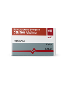 Ceriton Epo 10000 IU 1 ml Injection