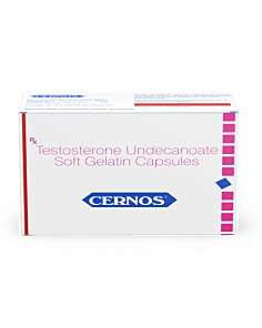 Cernos 40 Mg Soft Gelatin Capsule with Testosterone