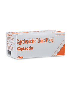 Ciplactin 4 mg with Cyproheptadine