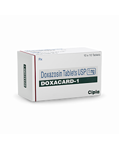 Doxacard 1 mg with Doxazosin Mesylate