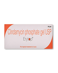 Erytop 1% Gel 20 gm with Clindamycin Phosphate Gel
